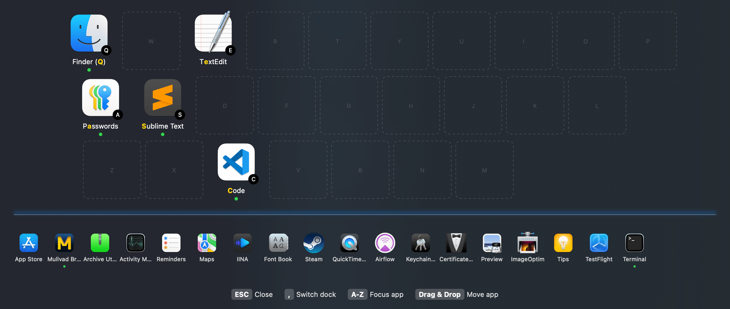 Fixed Spatial Positioning